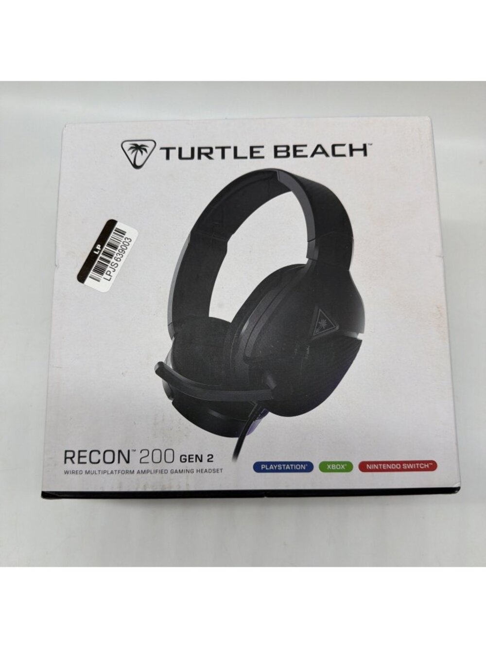 Turtle Beach Recon 200 Gen 2 Wired Over-Ear Gaming Headset - Black